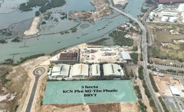 Chuyển nhượng 11ha đất khu công nghiệp Phú Mỹ 2, đã xây dựng cơ bản